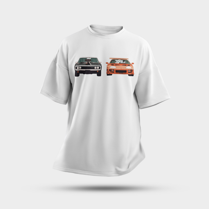 Octora Oversized Fast & Furious Legends T-Shirt | Premium 100% Cotton Heavyweight (240–260 GSM)