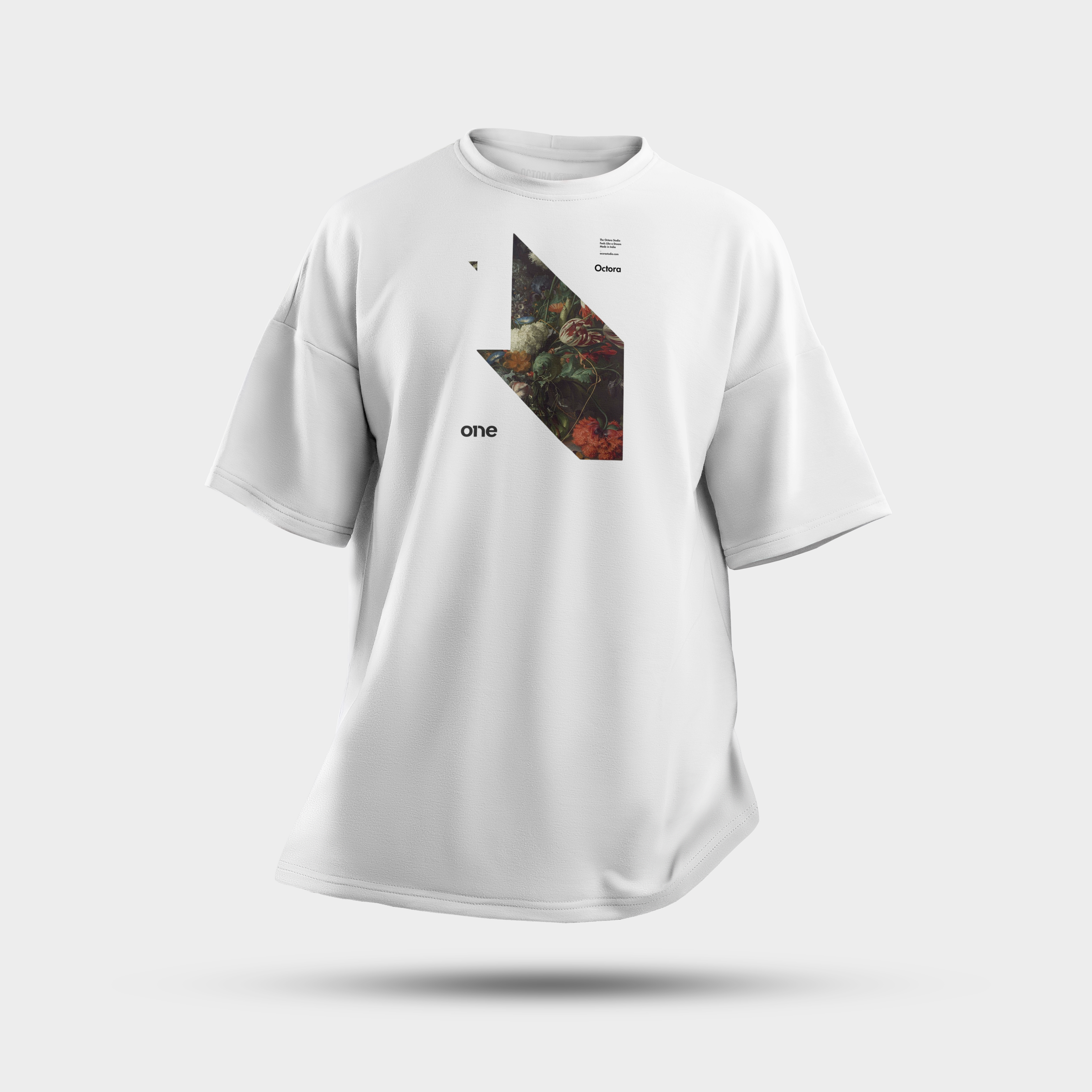 Octora Oversized Printed T-Shirt | Minimal Streetwear Fit