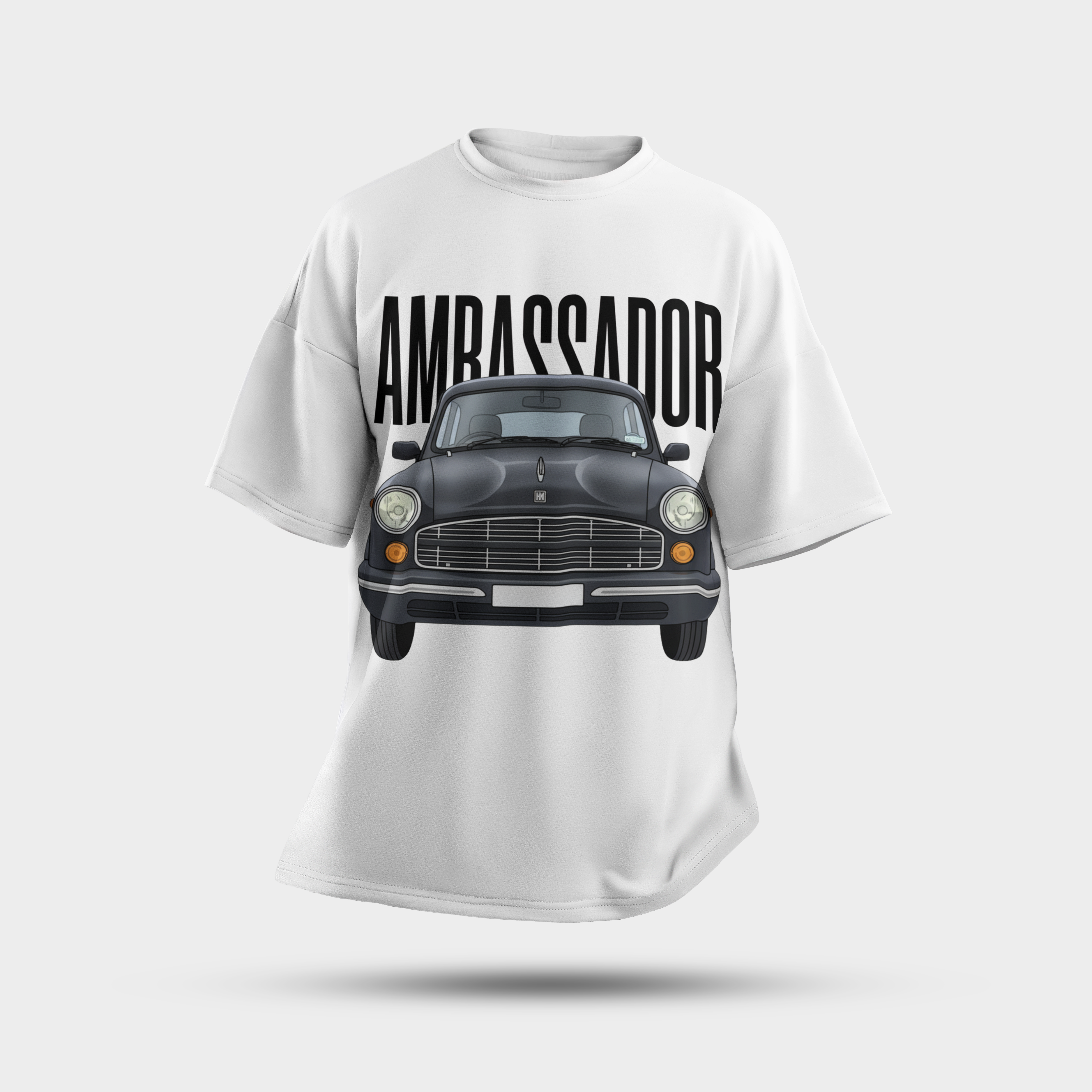 Octora Oversized Printed T-Shirt – Ambassador Edition | 100% Cotton Heavyweight (240–260 GSM)