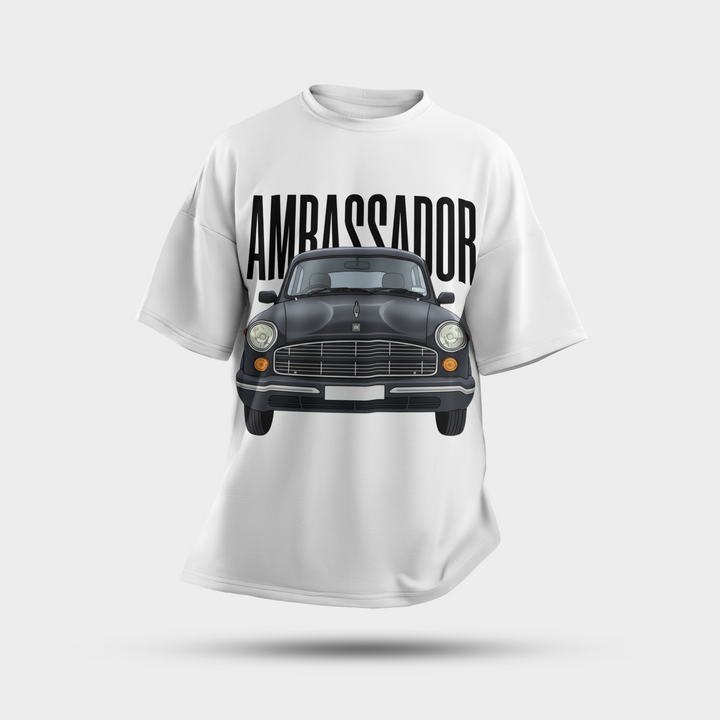 Octora Oversized Printed T-Shirt – Ambassador Edition | 100% Cotton Heavyweight (240–260 GSM)