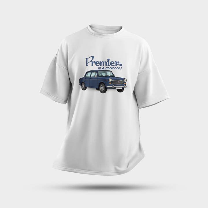 Octora Oversized Printed T-Shirt – Premier Padmini Edition | 100% Cotton Heavyweight (240–260 GSM)