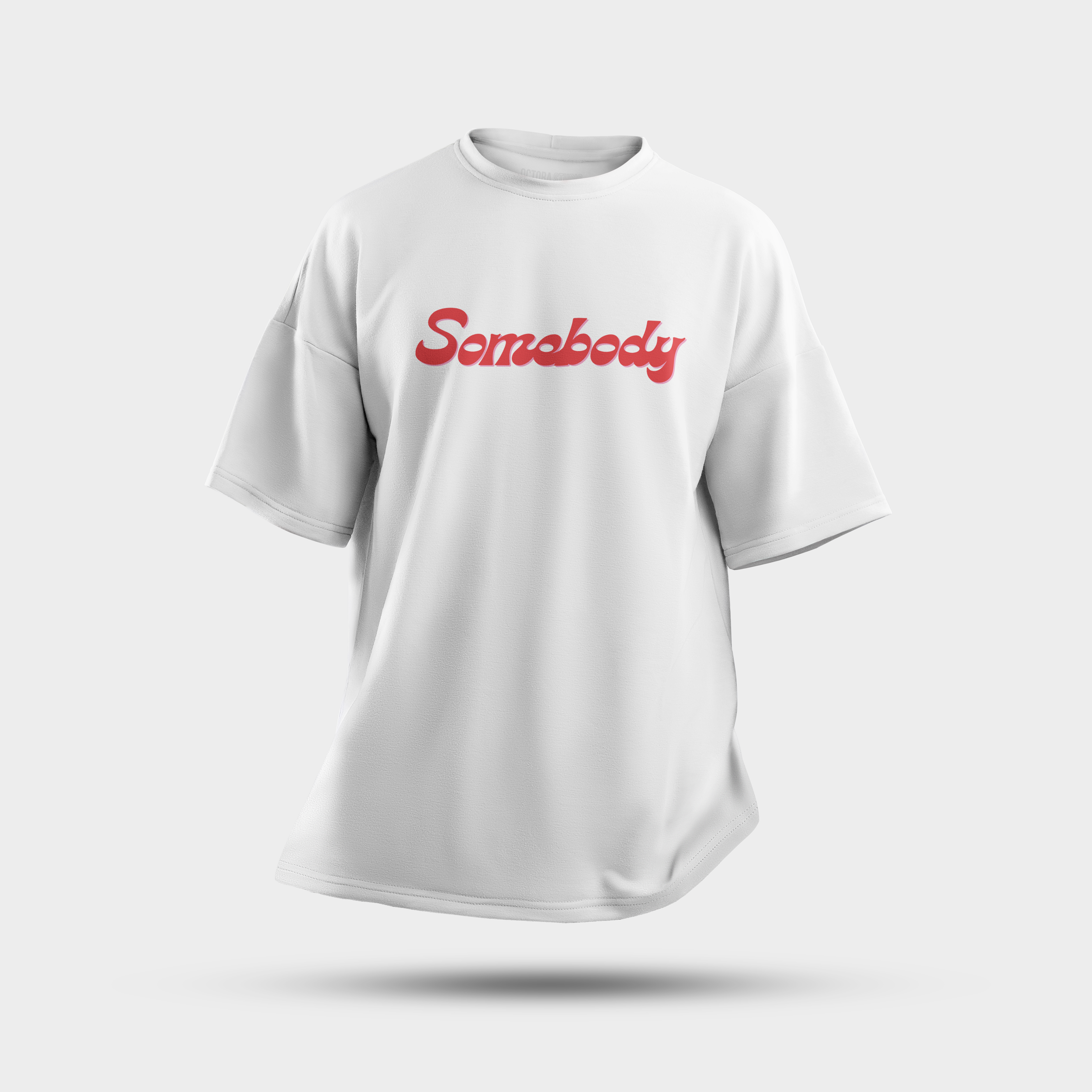 Octora Oversized Printed Couple T-Shirt Set – “Somebody / Somebody’s Problem” Edition | 100% Cotton Heavyweight (240–260 GSM)