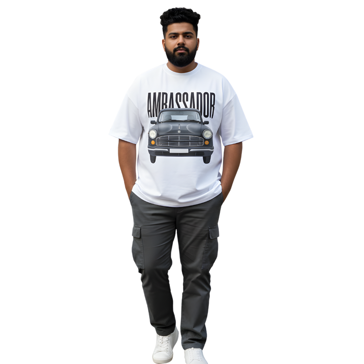 Octora Oversized Printed T-Shirt – Ambassador Edition | 100% Cotton Heavyweight (240–260 GSM)