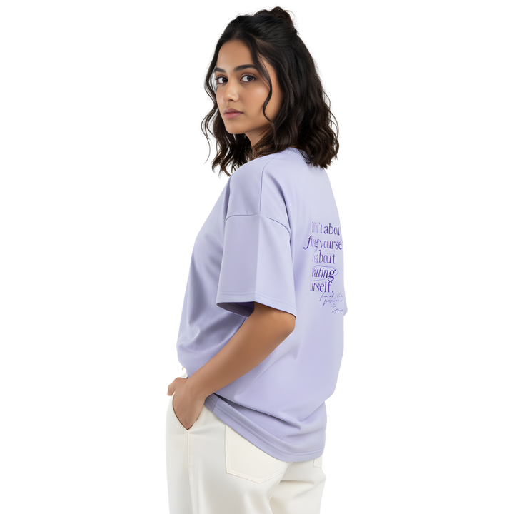 Octora Oversized T-Shirt – Create Yourself Edition | 100% Cotton Heavyweight (240–260 GSM)