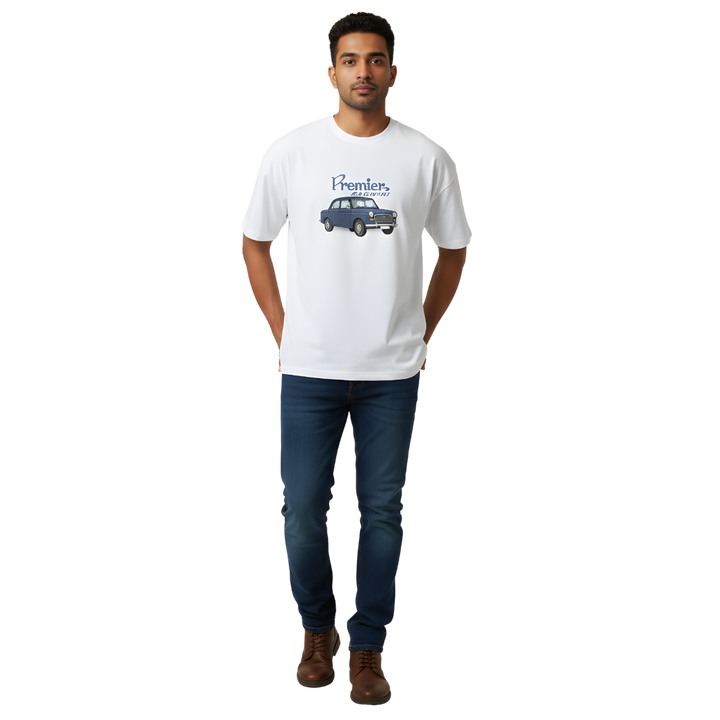 Octora Oversized Printed T-Shirt – Premier Padmini Edition | 100% Cotton Heavyweight (240–260 GSM)