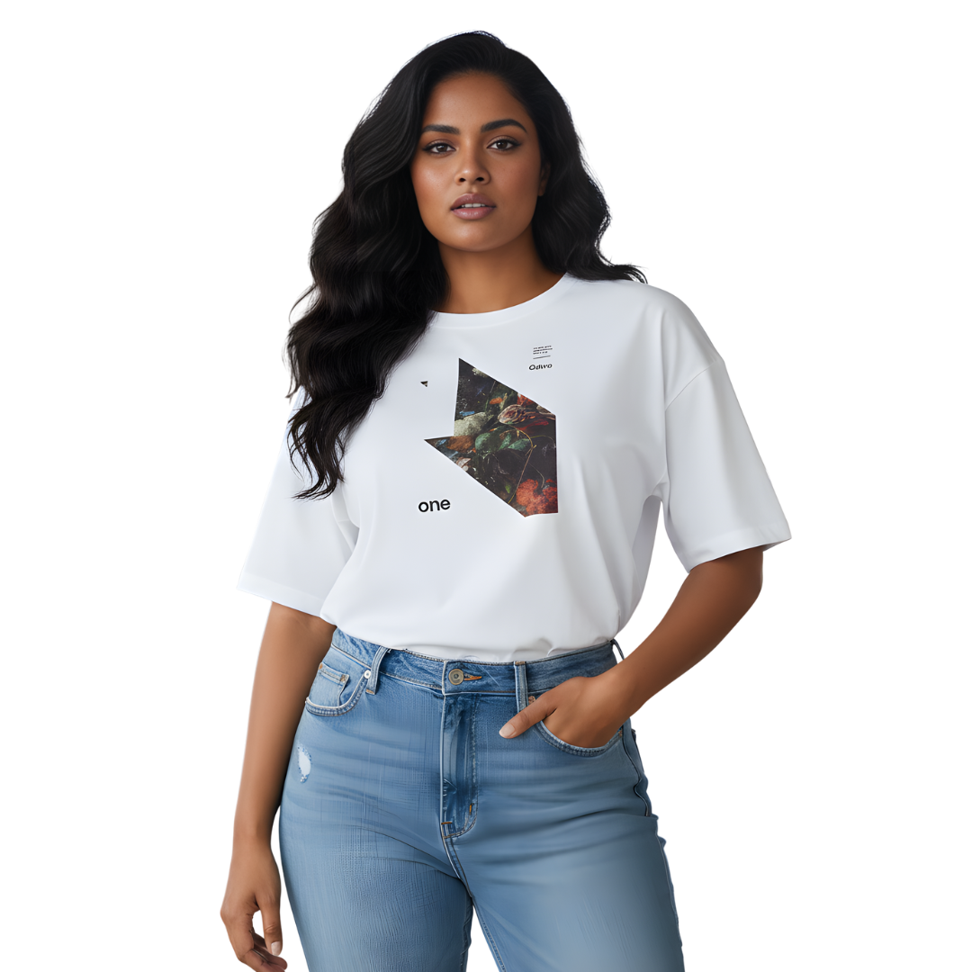 Octora Oversized Printed T-Shirt | Minimal Streetwear Fit