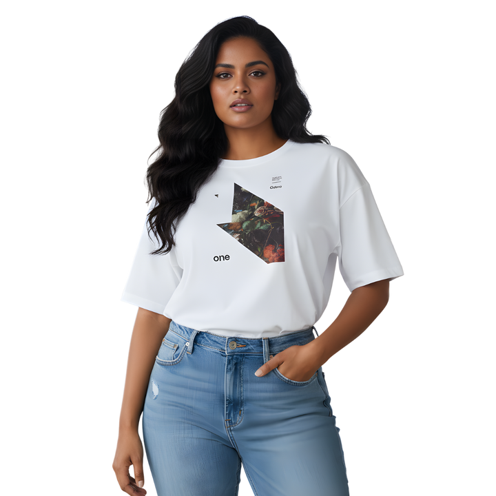 Octora Oversized Printed T-Shirt | Minimal Streetwear Fit